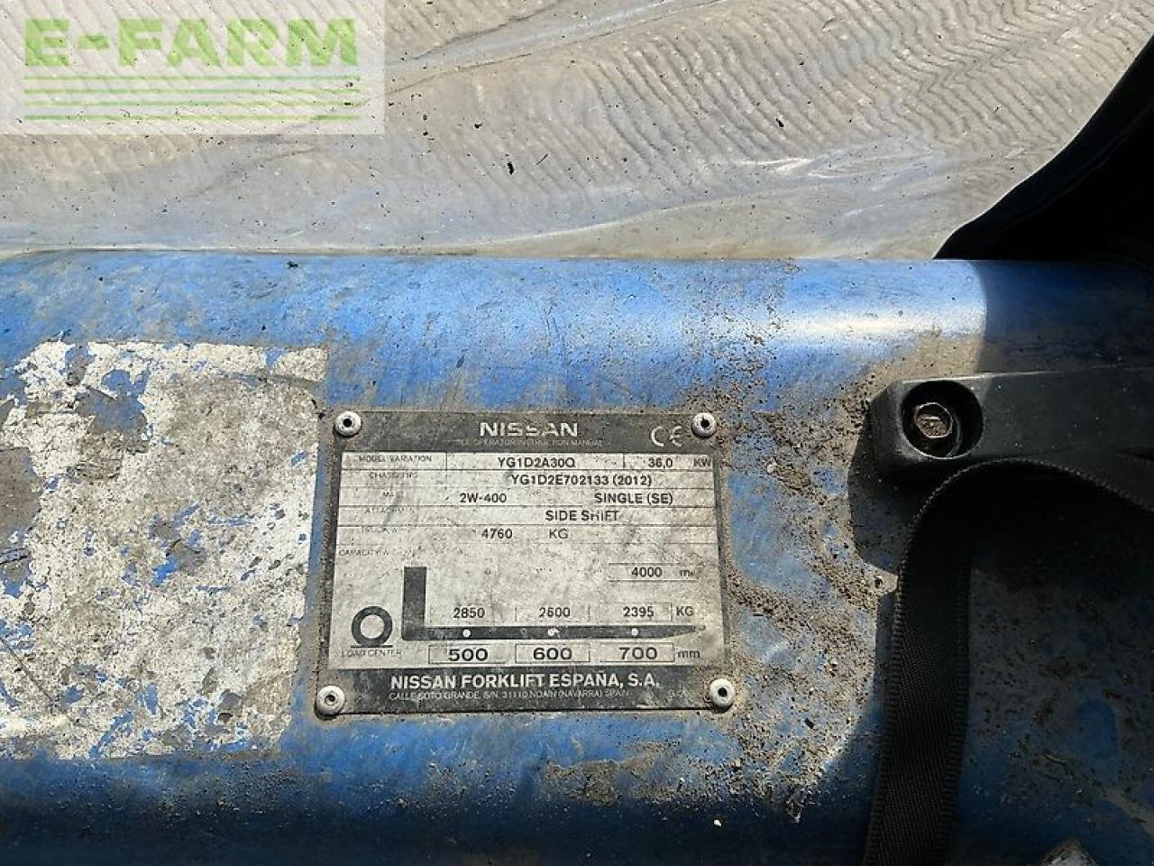 Frontstapler типа Nissan 30 forklift (st26280), Gebrauchtmaschine в SHAFTESBURY (Фотография 12)
