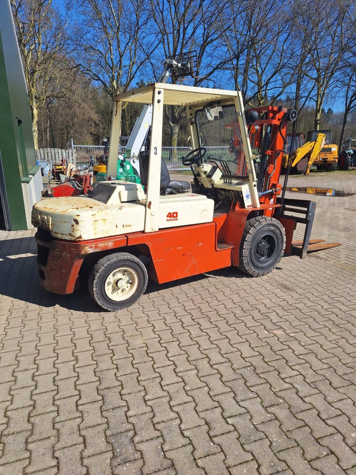 Frontstapler Türe ait Nissan 40, Gebrauchtmaschine içinde Nieuw Wehl (resim 3)