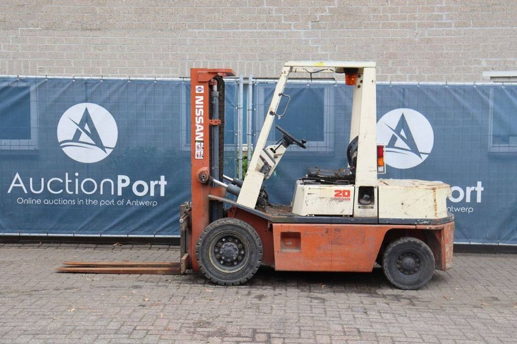 Frontstapler van het type Nissan EH02A25, Gebrauchtmaschine in Antwerpen (Foto 2)