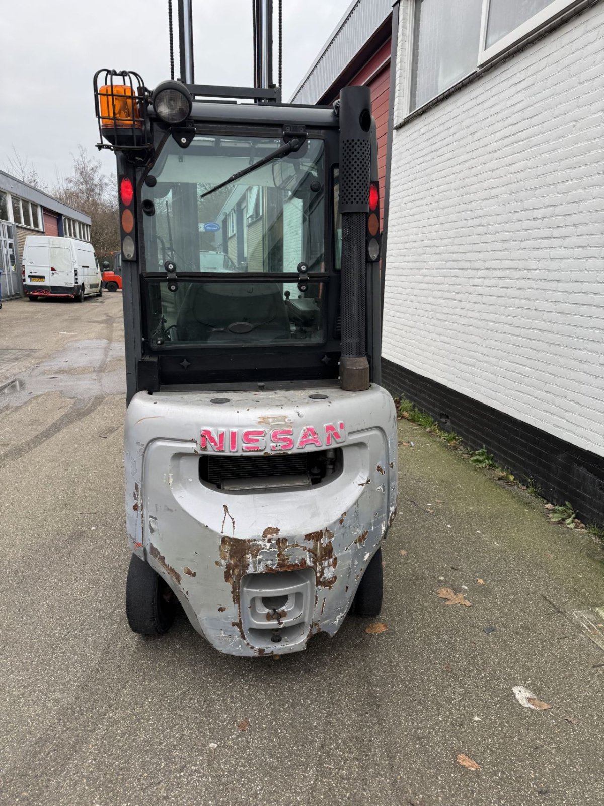 Frontstapler des Typs Nissan FD01A1800, Gebrauchtmaschine in Oldenzaal (Bild 5)