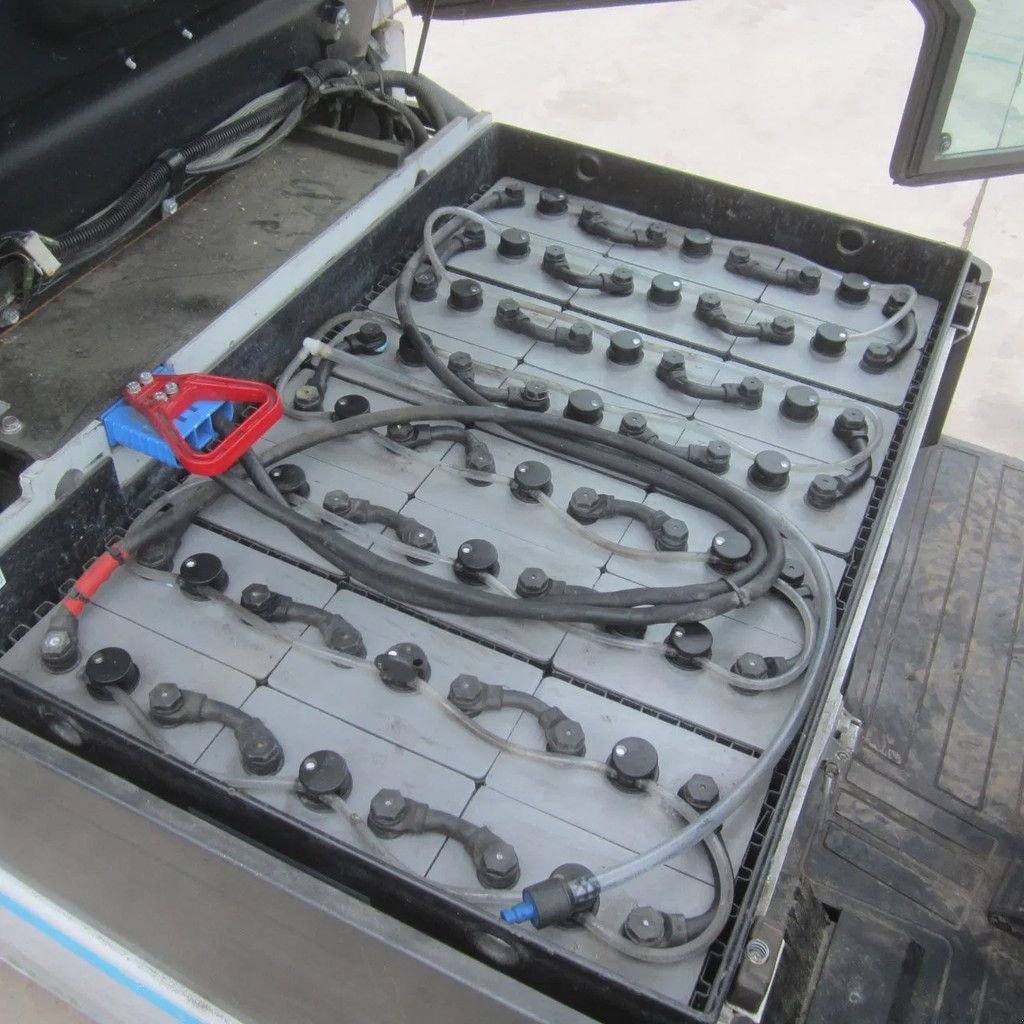 Frontstapler of the type Nissan Heftruck AG1N1L20Q, elek., duplomast, side shift., Gebrauchtmaschine in Tubbergen (Picture 8)