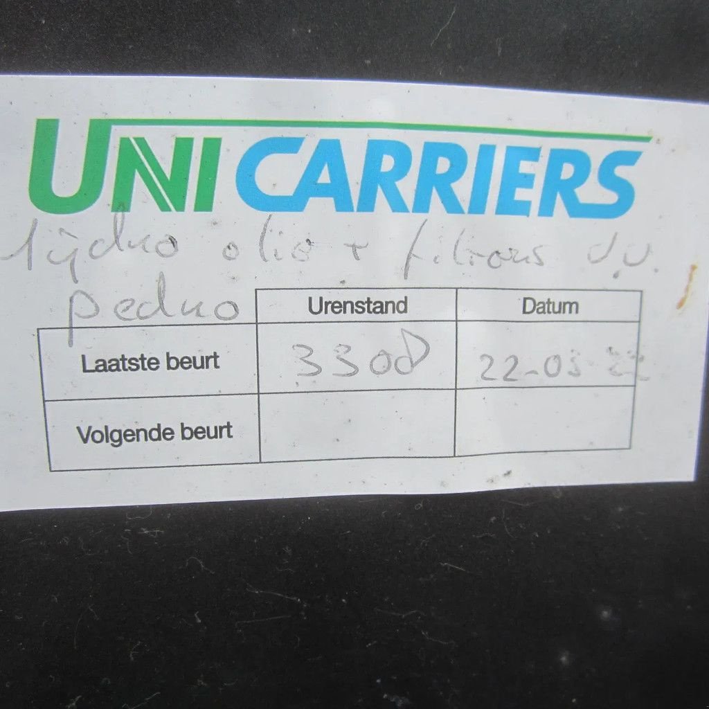 Frontstapler des Typs Nissan Heftruck AG1N1L20Q, elek., duplomast, side shift., Gebrauchtmaschine in Tubbergen (Bild 7)