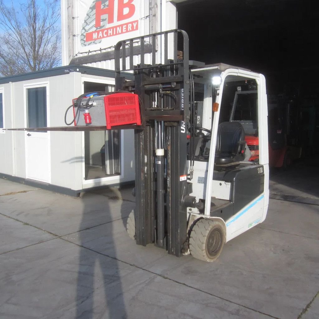 Frontstapler от тип Nissan Heftruck L18Q elektrisch, triplomast, side shift., Gebrauchtmaschine в Tubbergen (Снимка 2)