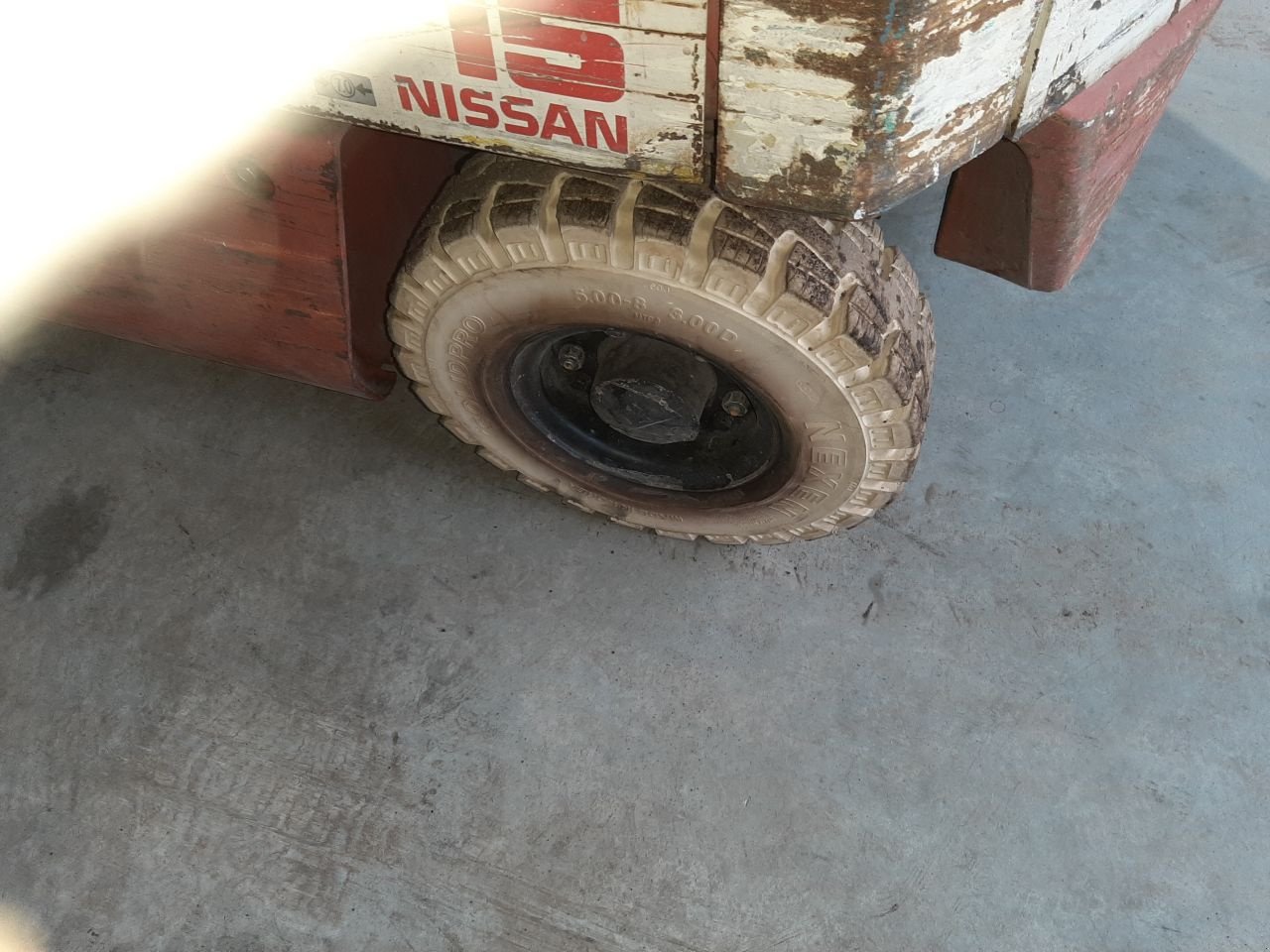 Frontstapler des Typs Nissan M01L15, Gebrauchtmaschine in Brakel (Bild 8)