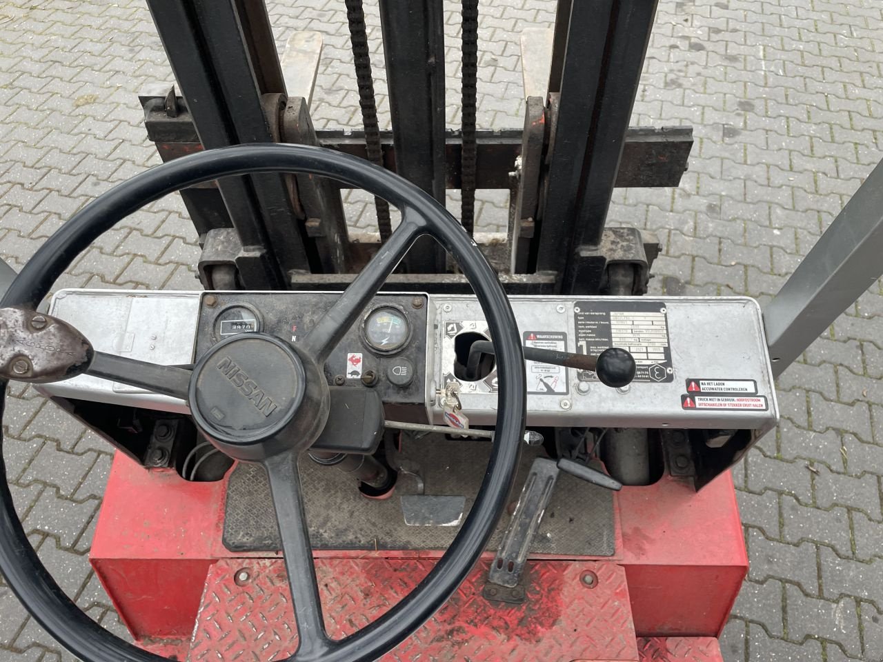 Frontstapler des Typs Nissan UB02L25U, Gebrauchtmaschine in Eursinge (Bild 11)