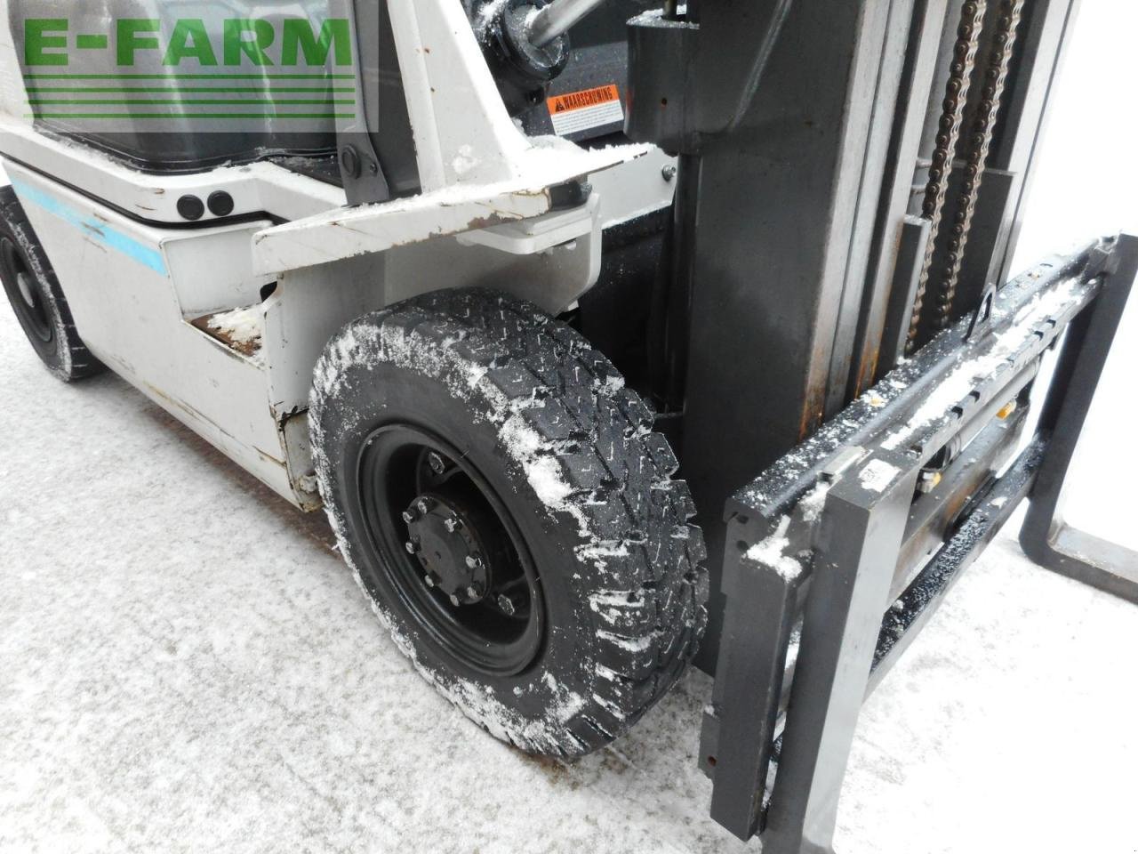 Frontstapler typu Nissan y1d2a25q triplex 4,3m, Gebrauchtmaschine v ST. NIKOLAI/DR. (Obrázek 16)