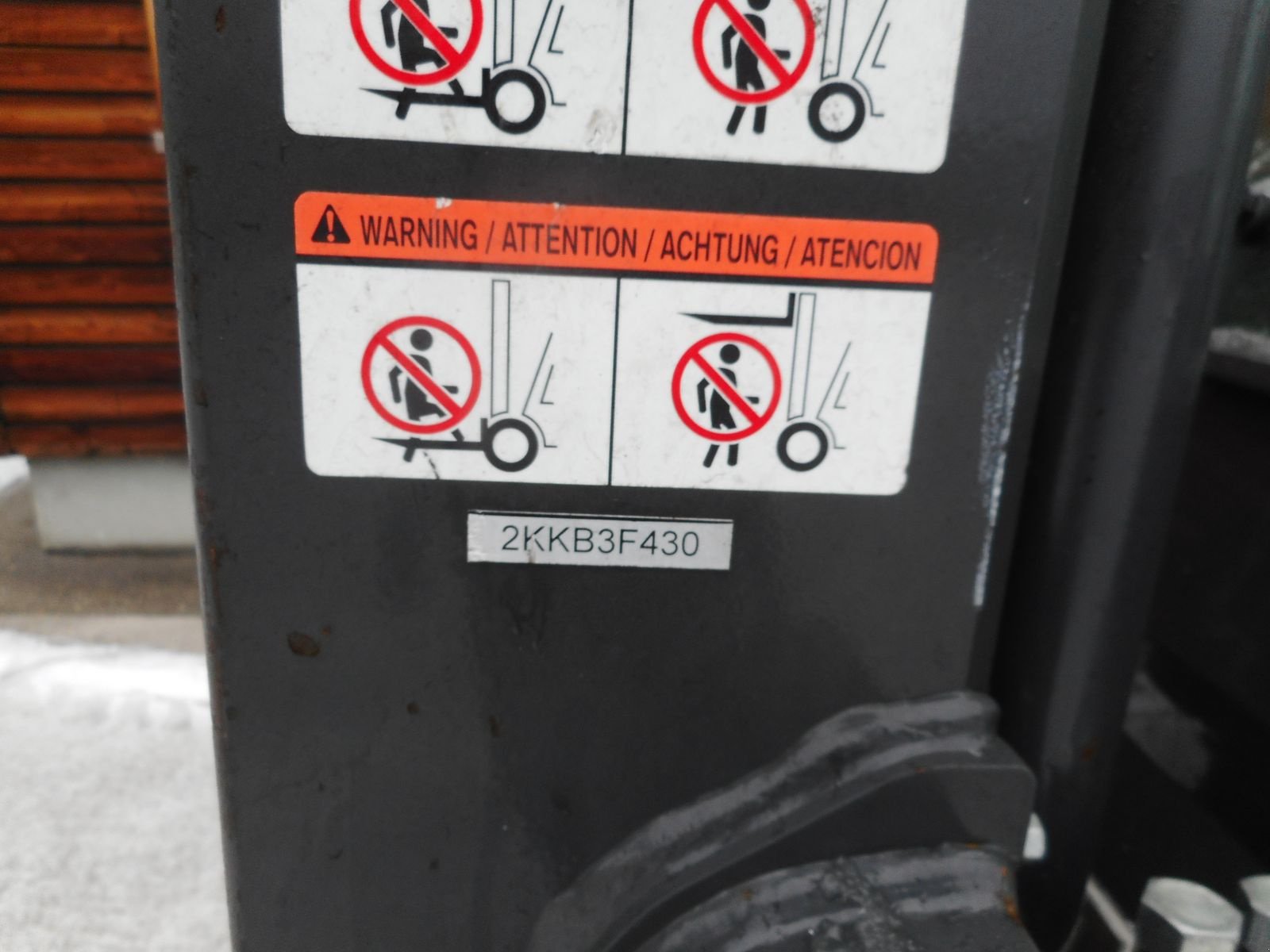 Frontstapler типа Nissan Y1D2A25Q Triplex 4,3m, Gebrauchtmaschine в St. Nikolai ob Draßling (Фотография 14)