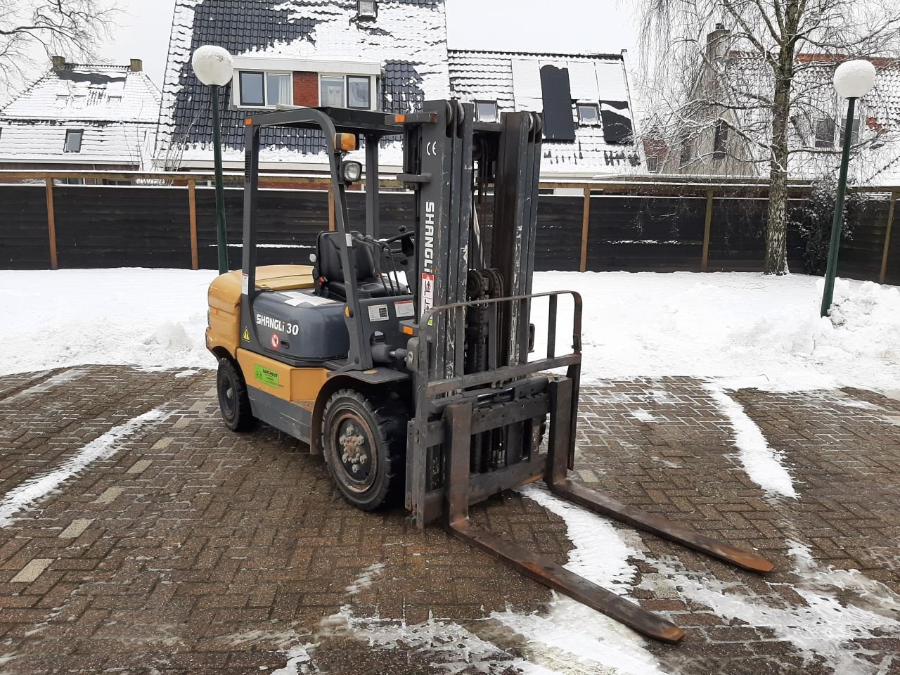 Frontstapler типа Shangli CPCD30, Gebrauchtmaschine в Hardegarijp (Фотография 1)
