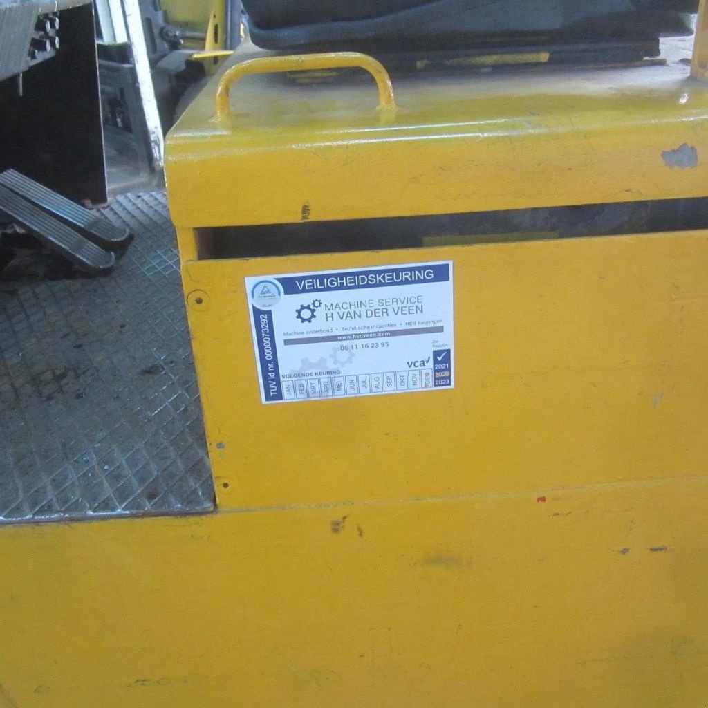 Frontstapler Türe ait Sichelschmidt Heftruck 1250 kg., elek., duplomast, side shift., Gebrauchtmaschine içinde Tubbergen (resim 7)