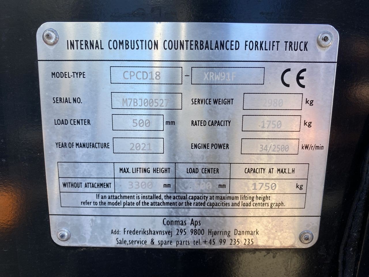 Frontstapler vrste Sonstige 1800, Gebrauchtmaschine v Skive (Slika 11)