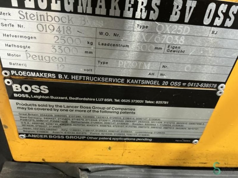 Frontstapler Türe ait Sonstige Boss, Gebrauchtmaschine içinde Wijchen (resim 10)