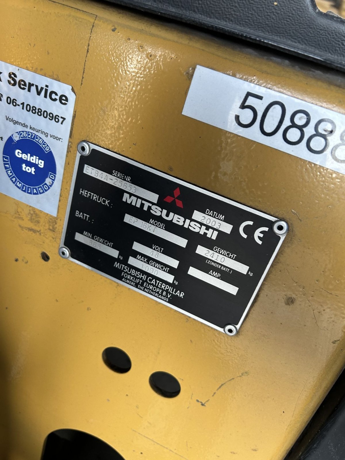 Frontstapler типа Sonstige Cat ep16kt, Gebrauchtmaschine в Heythuysen (Фотография 5)