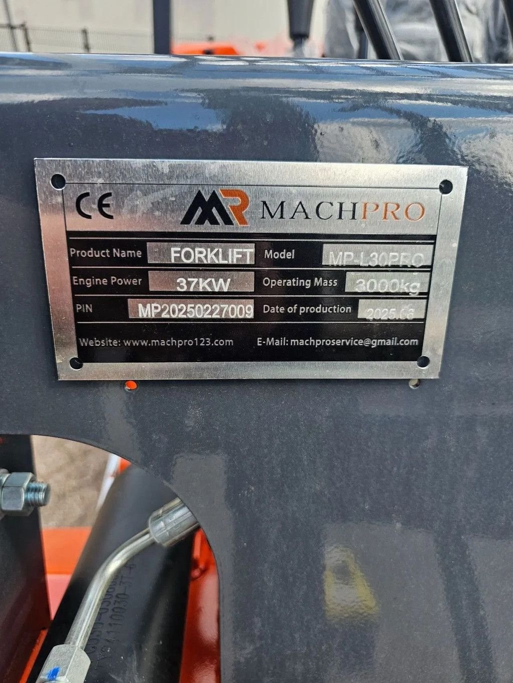 Frontstapler of the type Sonstige Diversen Forklift mp-l30pro 3 tons diesel heftruck, Gebrauchtmaschine in Scherpenzeel (Picture 3)