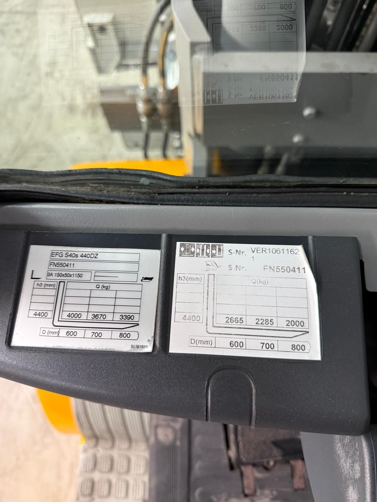 Frontstapler Türe ait Sonstige Jungheirnich EFG 5405, Gebrauchtmaschine içinde Vianen (resim 11)