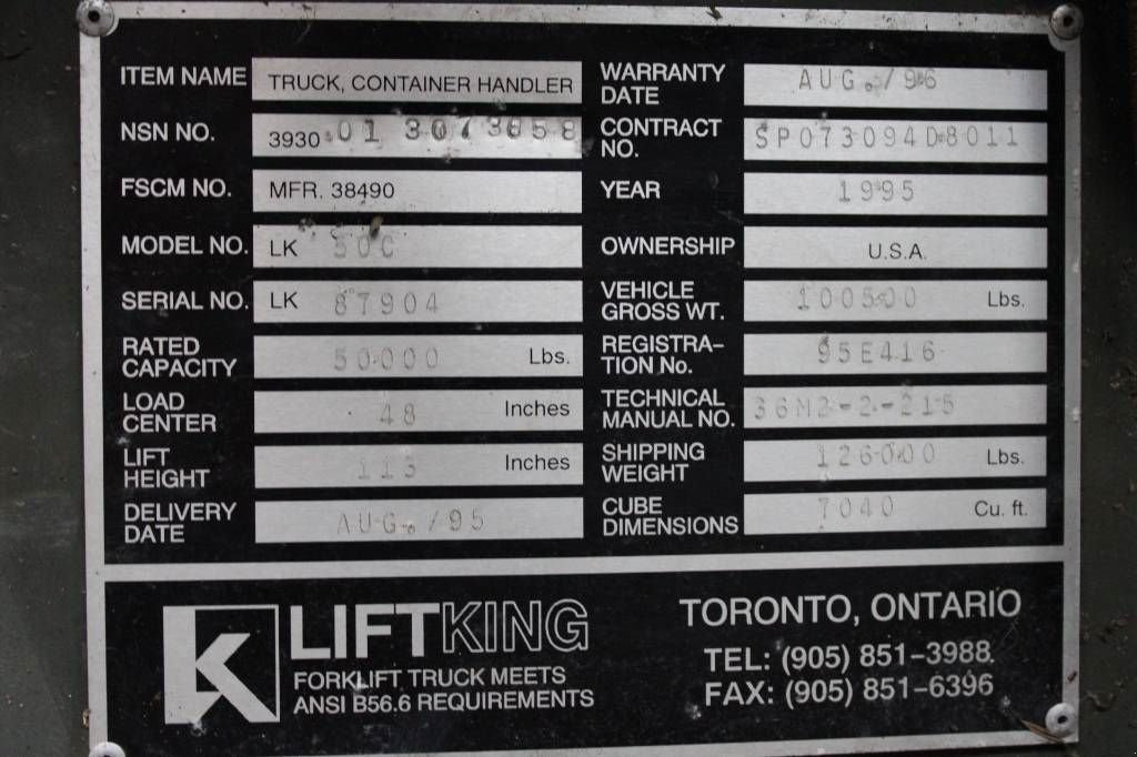 Frontstapler of the type Sonstige Liftking LK 50 C 4x4, Gebrauchtmaschine in Rucphen (Picture 5)