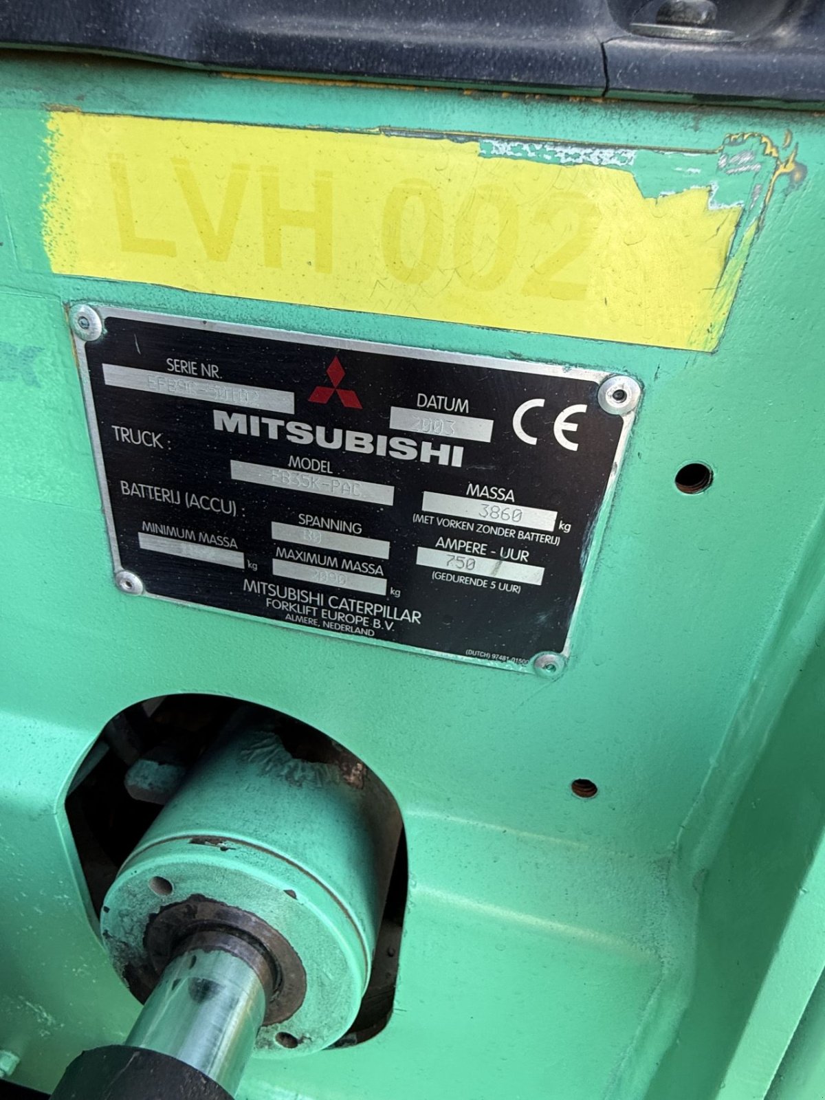 Frontstapler del tipo Sonstige mitsubischi fb35k-pac, Gebrauchtmaschine en Heythuysen (Imagen 5)