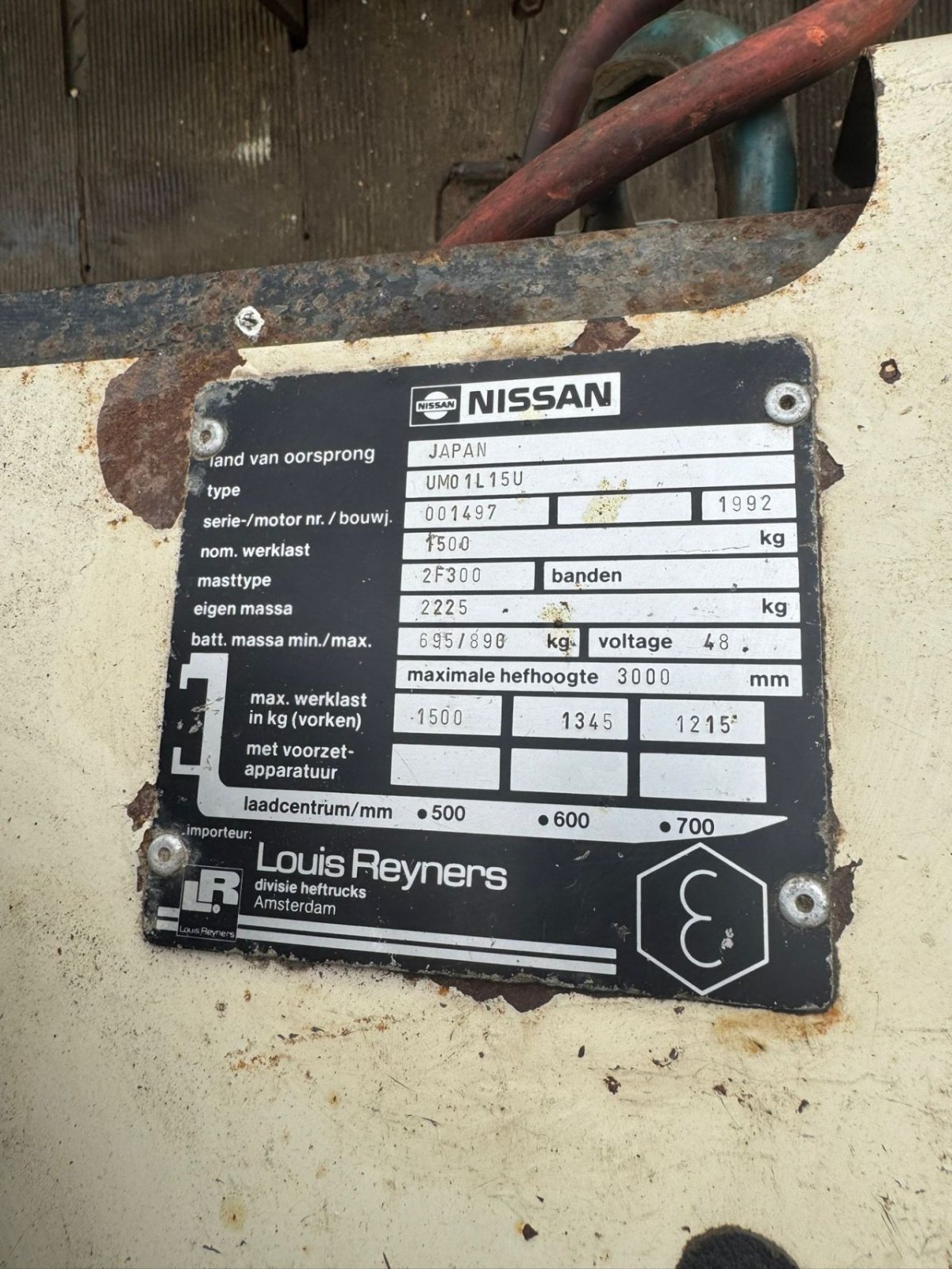 Frontstapler of the type Sonstige Nissan UMO 1L 150 en Bobcat At 1L 150, Gebrauchtmaschine in Wijnaldum (Picture 1)