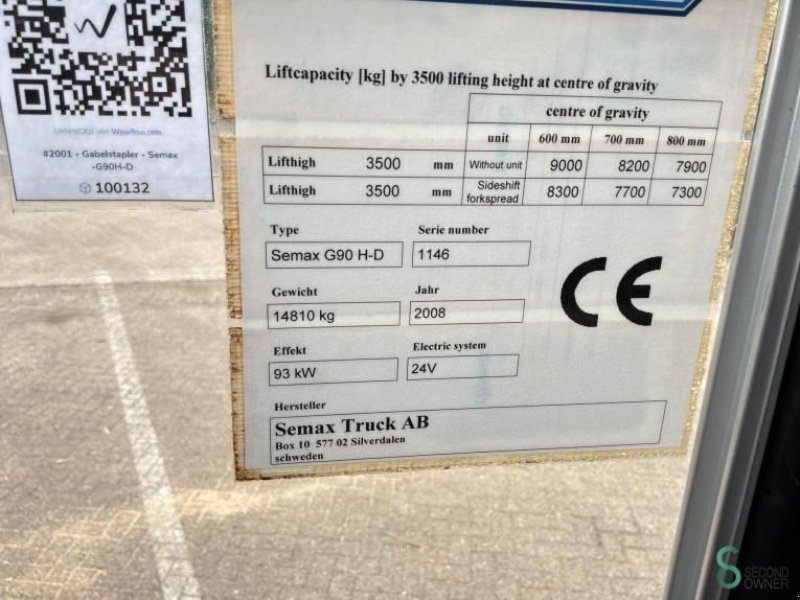 Frontstapler vrste Sonstige Semax, Gebrauchtmaschine v Wijchen (Slika 9)