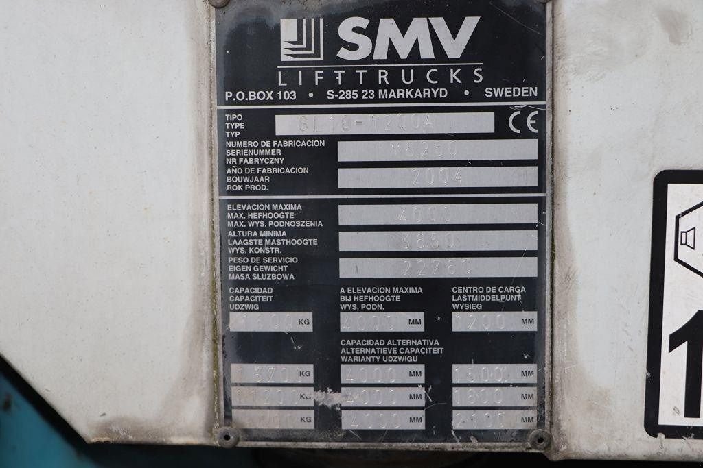 Frontstapler типа Sonstige SMV SL16 SL16, Gebrauchtmaschine в Andelst (Фотография 5)
