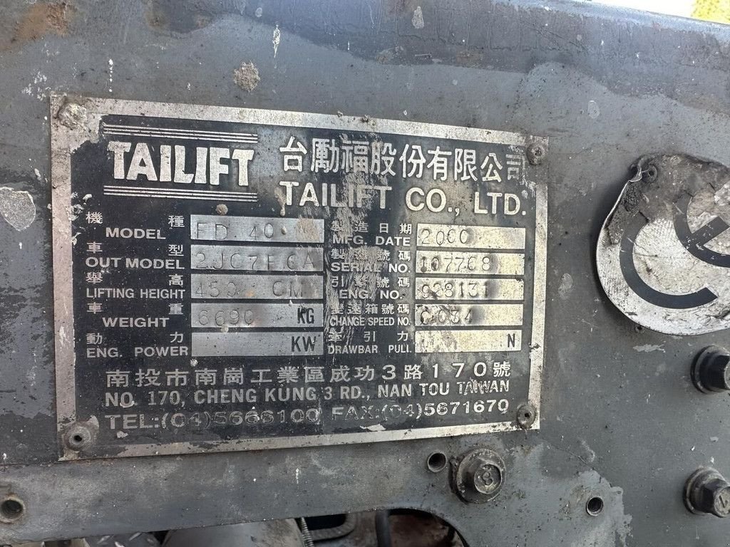 Frontstapler of the type Sonstige Tailift FD40 heftruck - Nieuw, Neumaschine in Goudriaan (Picture 8)