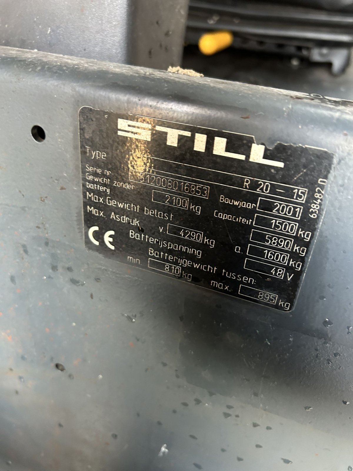 Frontstapler typu Still r20-15, Gebrauchtmaschine v Heythuysen (Obrázek 3)