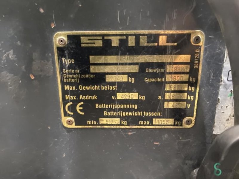 Frontstapler of the type Still R20-16, Gebrauchtmaschine in Wijchen (Picture 10)