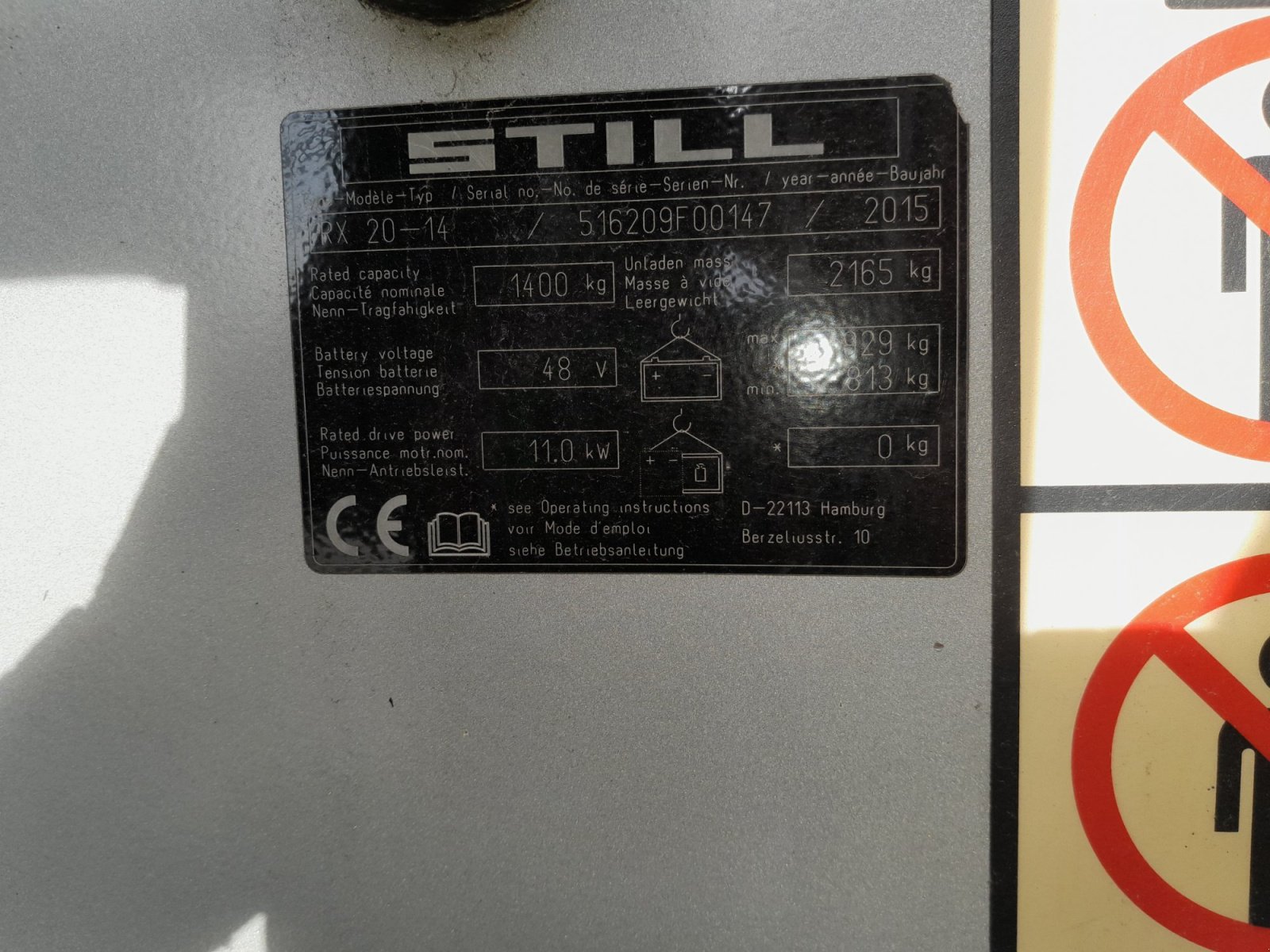 Frontstapler of the type Still R20-16, Gebrauchtmaschine in Mauern (Picture 3)