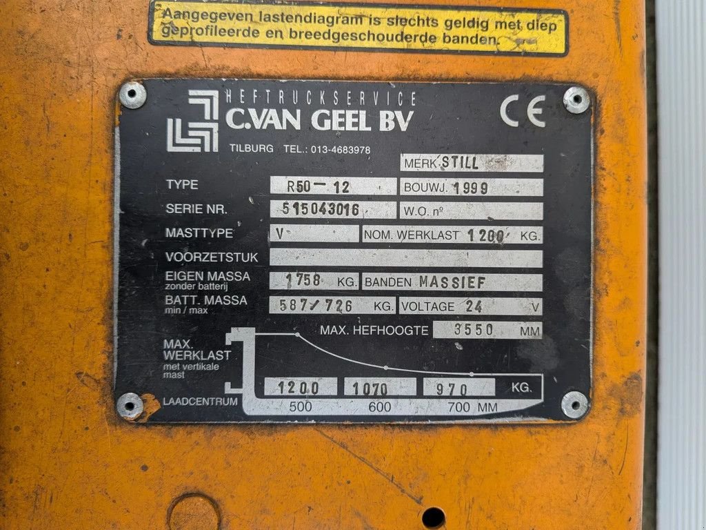 Frontstapler tip Still R50-12, Gebrauchtmaschine in Groningen (Poză 11)
