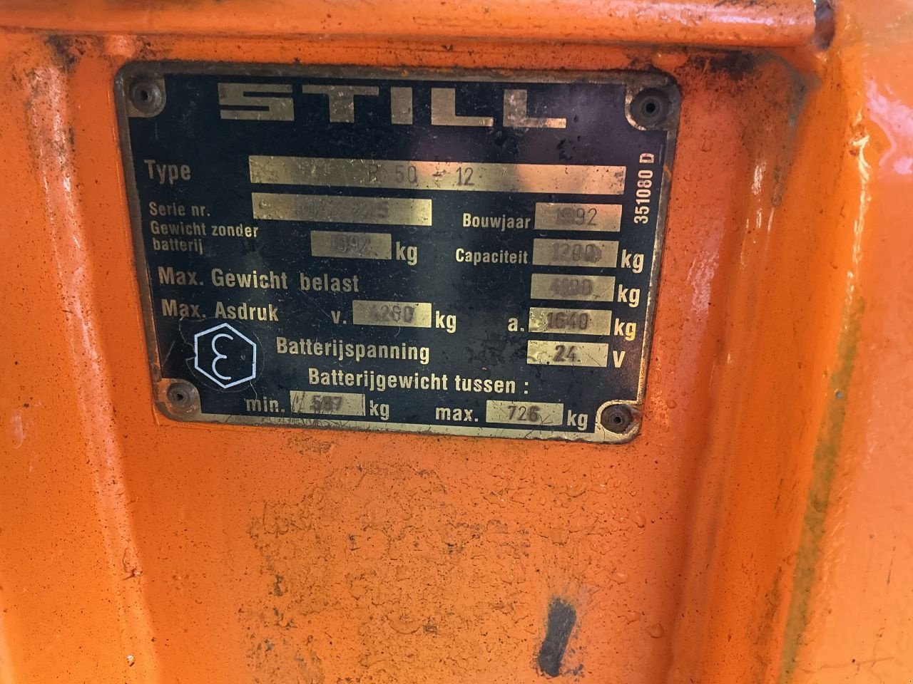 Frontstapler tip Still R50-12, Gebrauchtmaschine in Etten Leur (Poză 10)