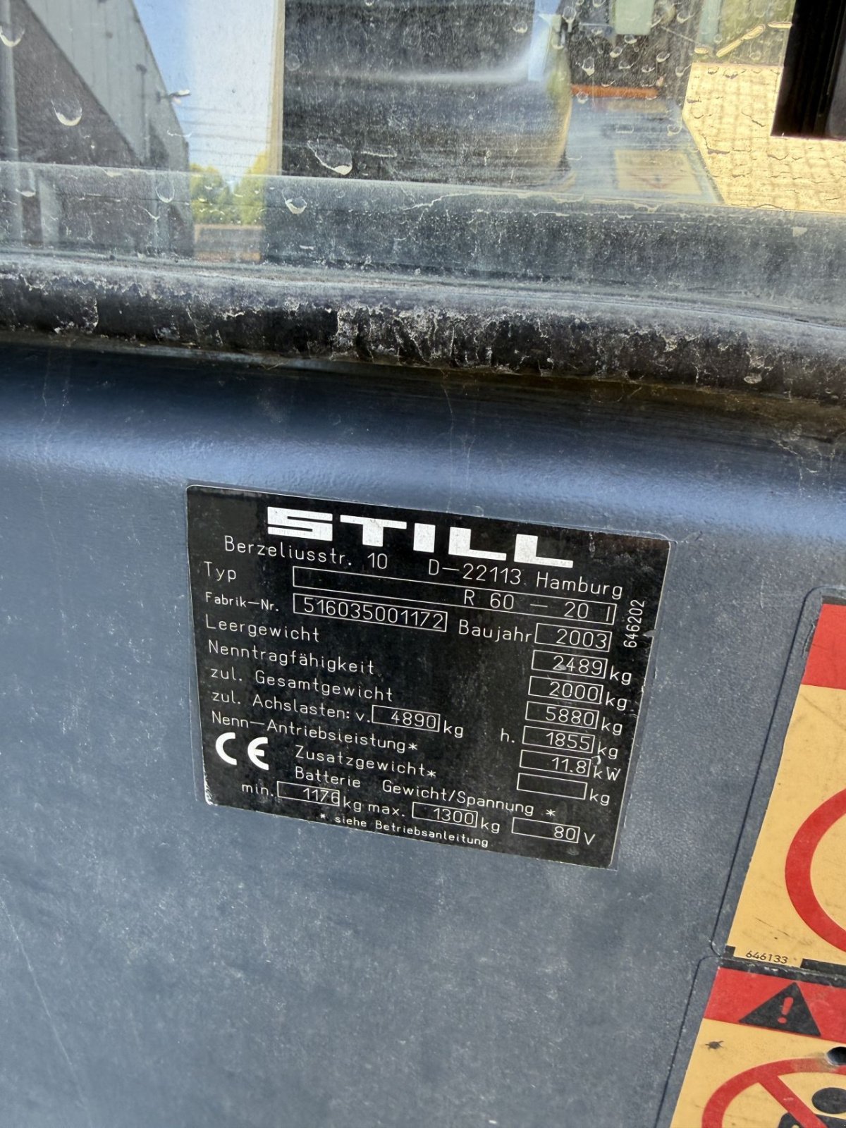 Frontstapler typu Still r60-20, Gebrauchtmaschine v Heythuysen (Obrázek 4)