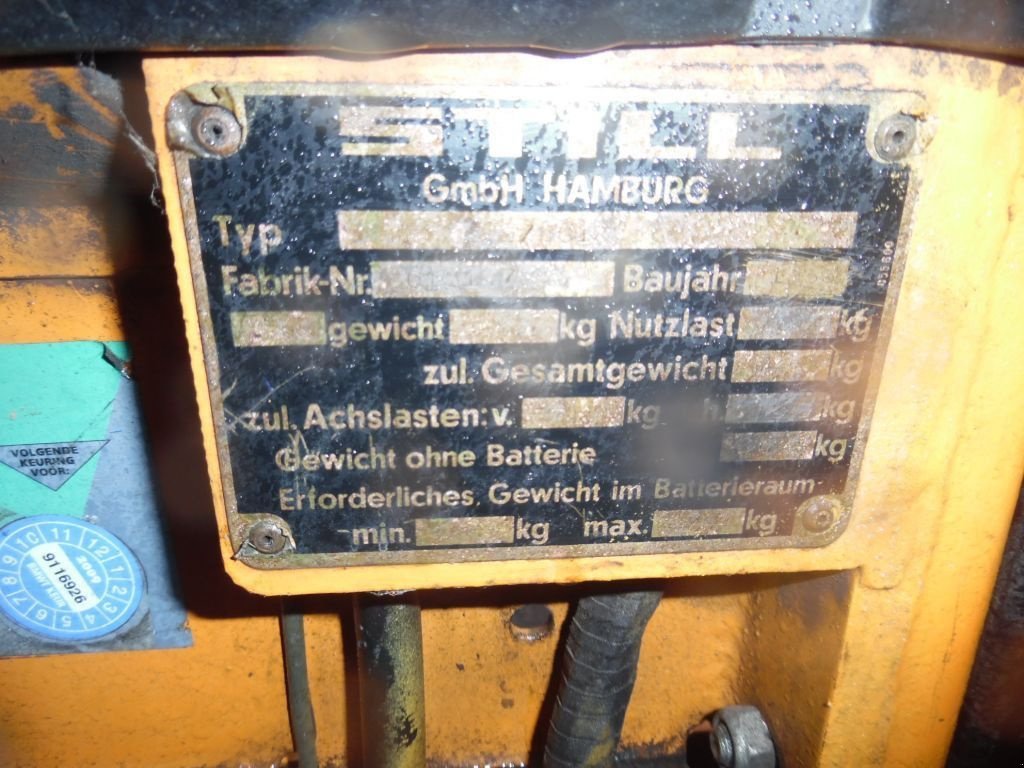 Frontstapler типа Still R60-25, Gebrauchtmaschine в Sneek (Фотография 8)