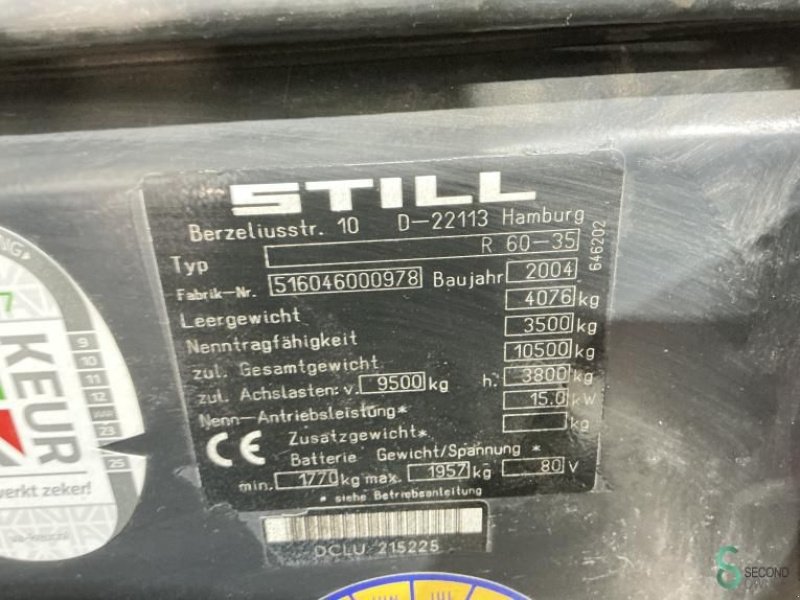 Frontstapler du type Still R60-35, Gebrauchtmaschine en Wijchen (Photo 11)