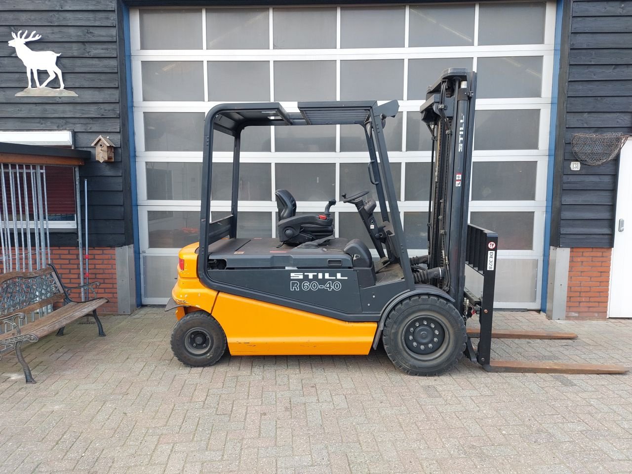 Frontstapler du type Still R60-40 3 delige mast 550 cm side, Gebrauchtmaschine en Harskamp (Photo 5)