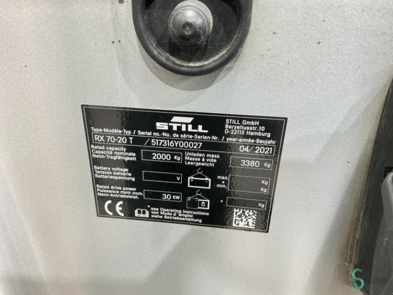 Frontstapler del tipo Still RX 70-20 T, Gebrauchtmaschine In Wijchen (Immagine 9)