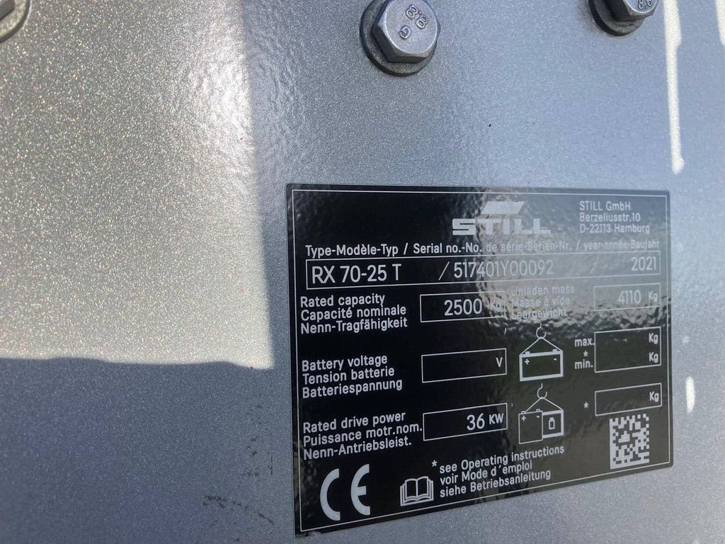 Frontstapler des Typs Still RX 70-25 T, Gebrauchtmaschine in Antwerpen (Bild 10)