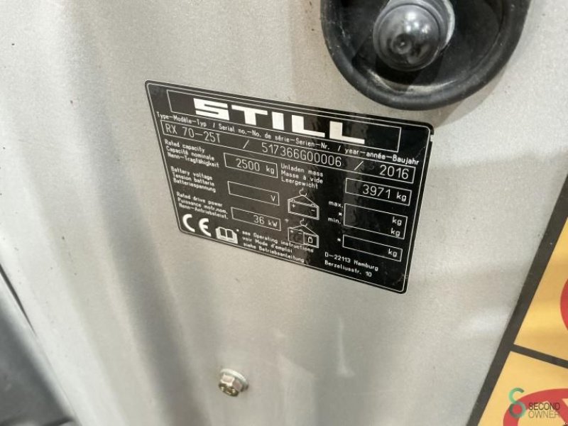 Frontstapler van het type Still RX 70-25 T, Gebrauchtmaschine in Wijchen (Foto 10)