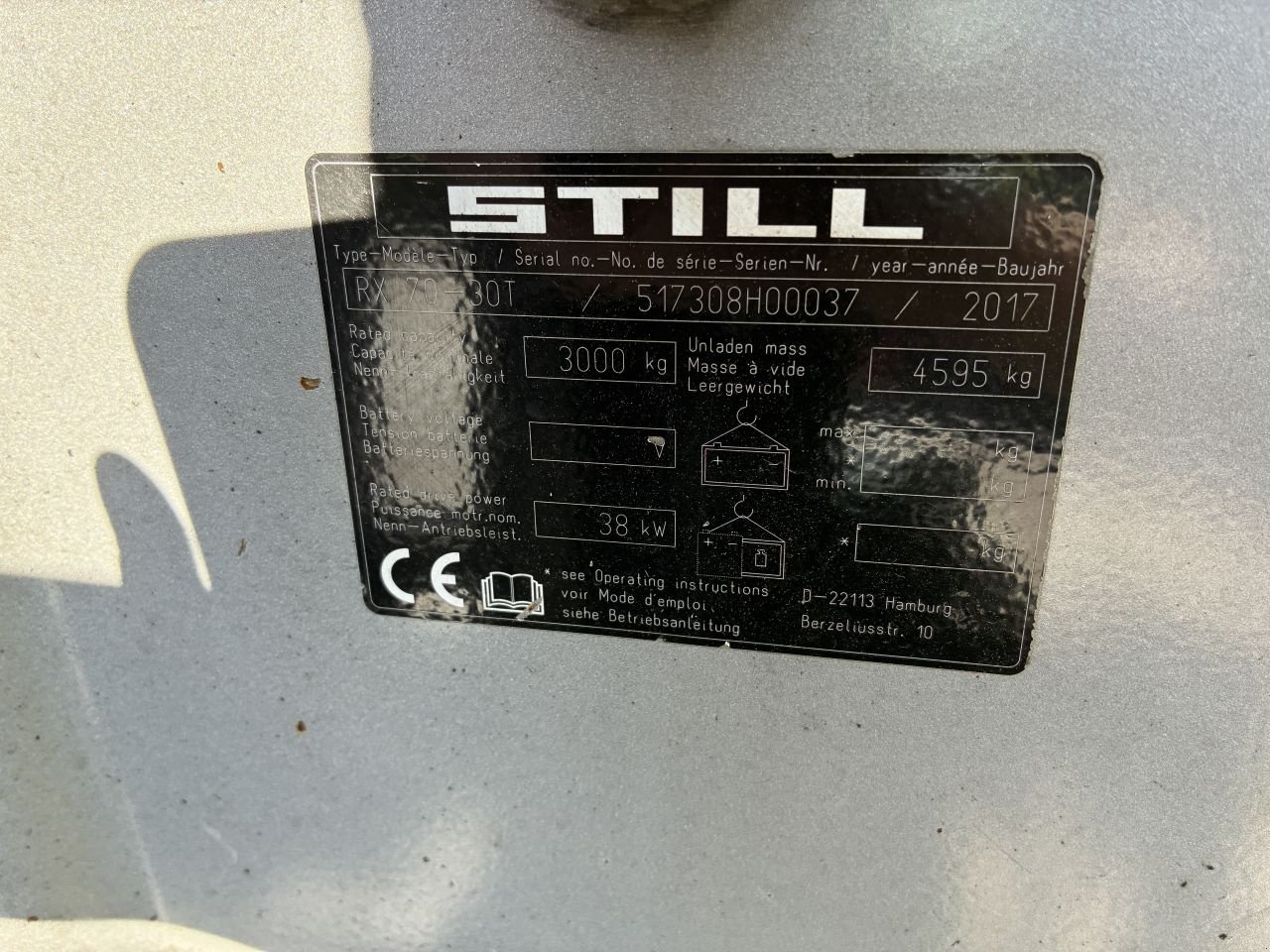 Frontstapler of the type Still RX 70-30T, Gebrauchtmaschine in Winkel (Picture 11)