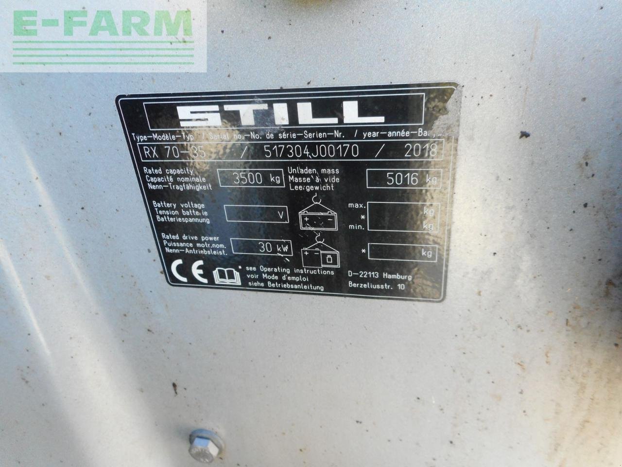 Frontstapler des Typs Still rx 70-35 ( triplex + ss + zv + kabine ), Gebrauchtmaschine in ST. NIKOLAI/DR. (Bild 7)