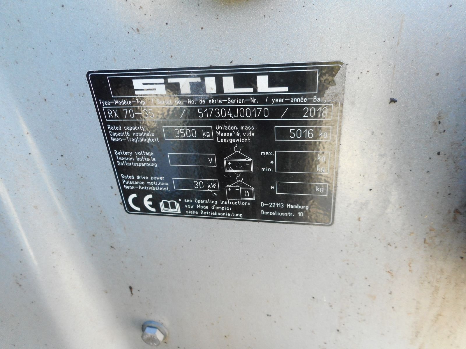 Frontstapler of the type Still RX 70-35 ( Triplex + SS + ZV + Kabine ), Gebrauchtmaschine in St. Nikolai ob Draßling (Picture 7)