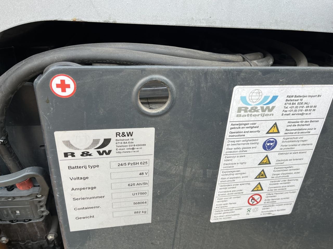 Frontstapler Türe ait Still RX20-16, Gebrauchtmaschine içinde Stroe (Gld) (resim 10)