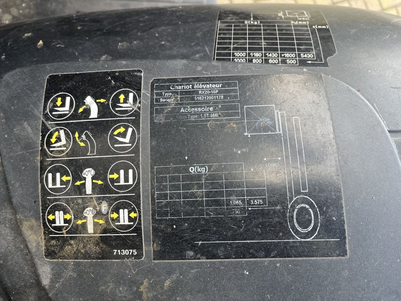 Frontstapler Türe ait Still RX20-16, Gebrauchtmaschine içinde Stroe (Gld) (resim 11)