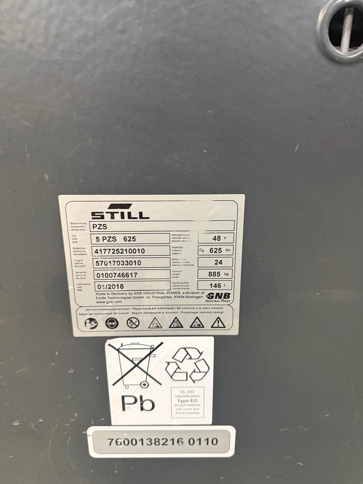 Frontstapler типа Still RX20-16, Gebrauchtmaschine в Vianen (Фотография 10)