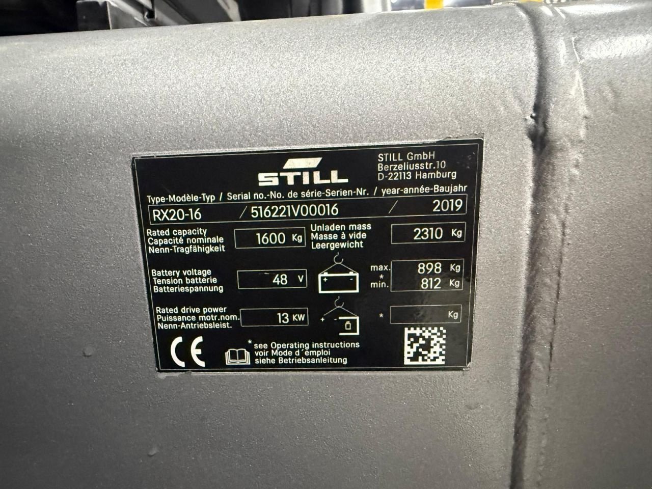 Frontstapler типа Still RX20-16, Gebrauchtmaschine в Vianen (Фотография 6)