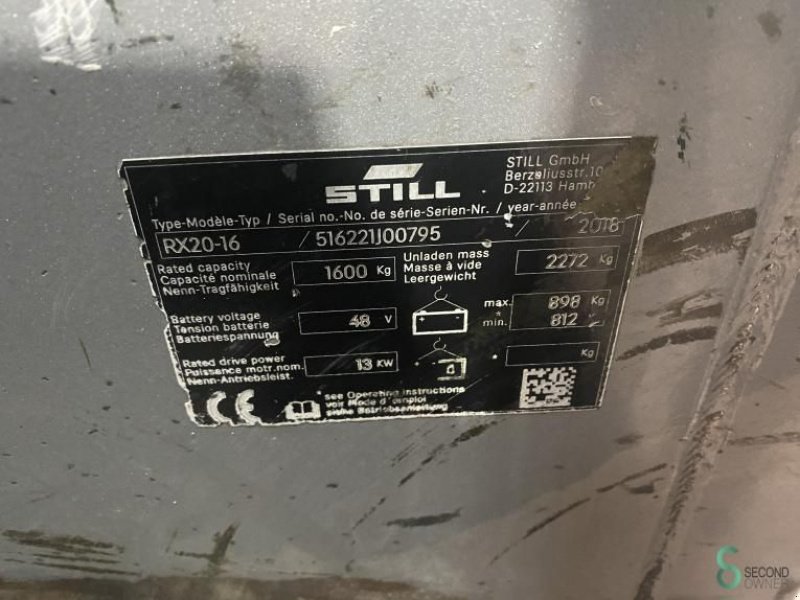 Frontstapler des Typs Still RX20-16, Gebrauchtmaschine in Wijchen (Bild 8)