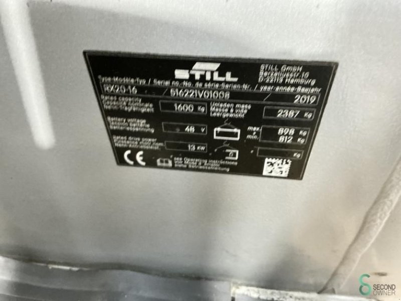 Frontstapler типа Still RX20-16, Gebrauchtmaschine в Wijchen (Фотография 11)