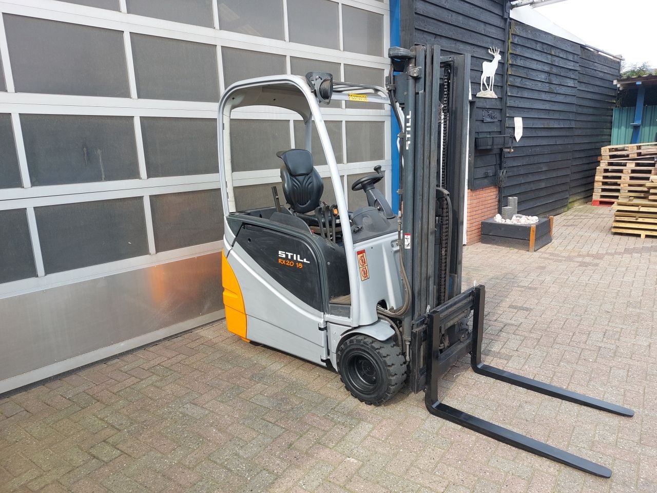 Frontstapler Türe ait Still RX20-18 triplex sideshift 2011, Gebrauchtmaschine içinde Harskamp (resim 9)