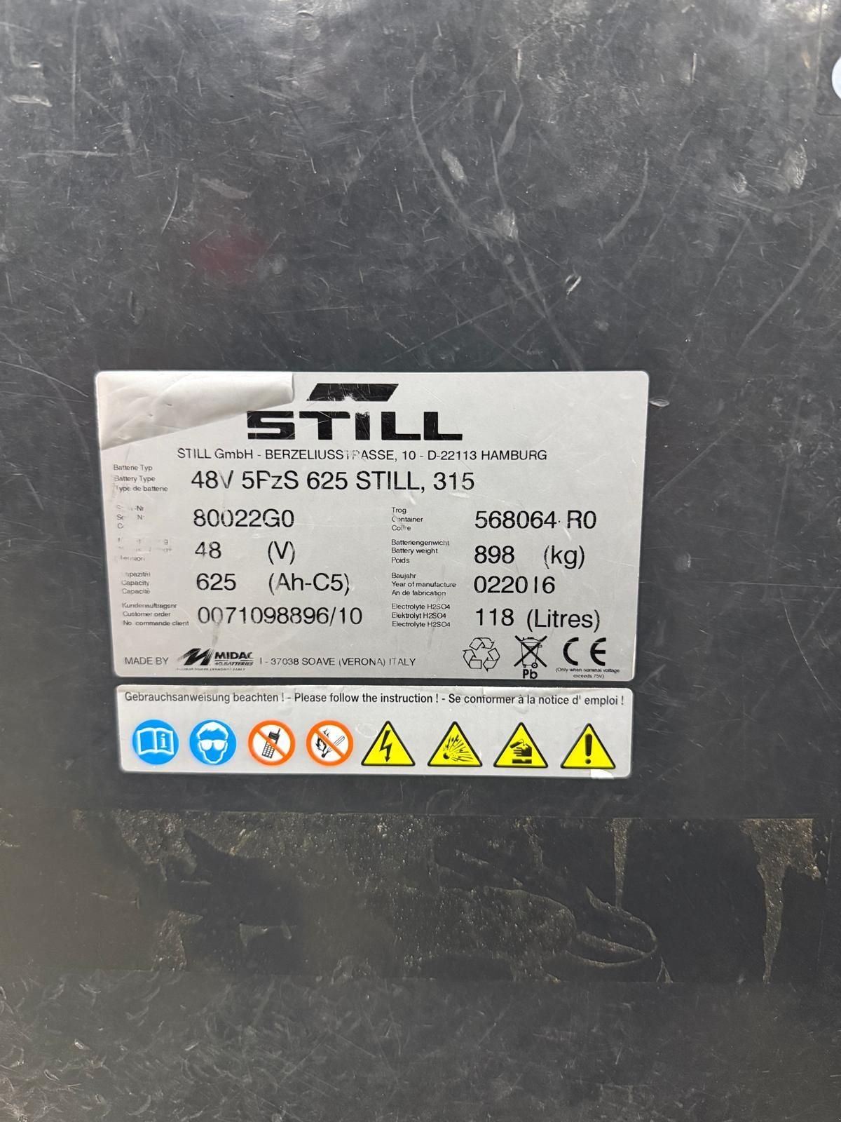 Frontstapler des Typs Still RX20-18, Gebrauchtmaschine in Vianen (Bild 8)