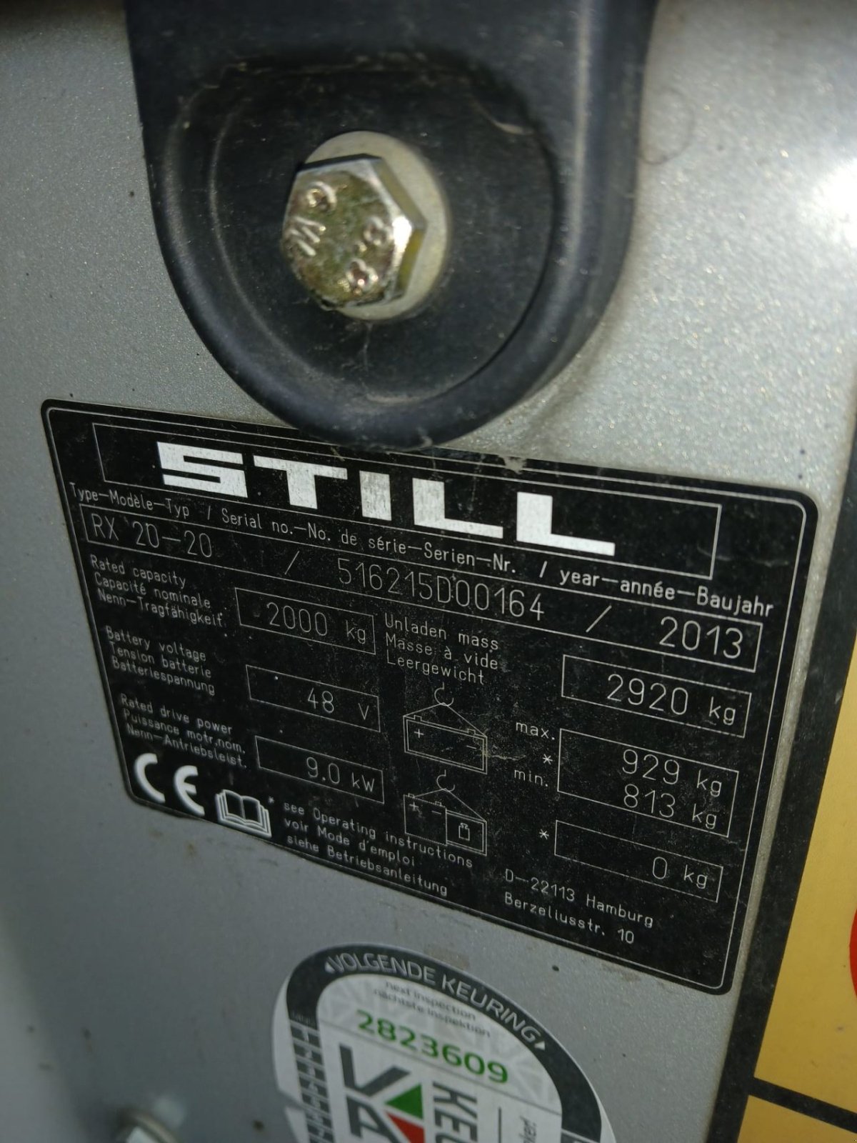 Frontstapler typu Still RX20-20, Gebrauchtmaschine v Ridderkerk (Obrázek 6)