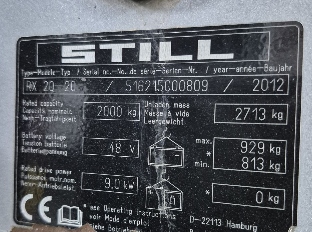 Frontstapler типа Still RX20-20, Gebrauchtmaschine в Biddinghuizen (Фотография 10)