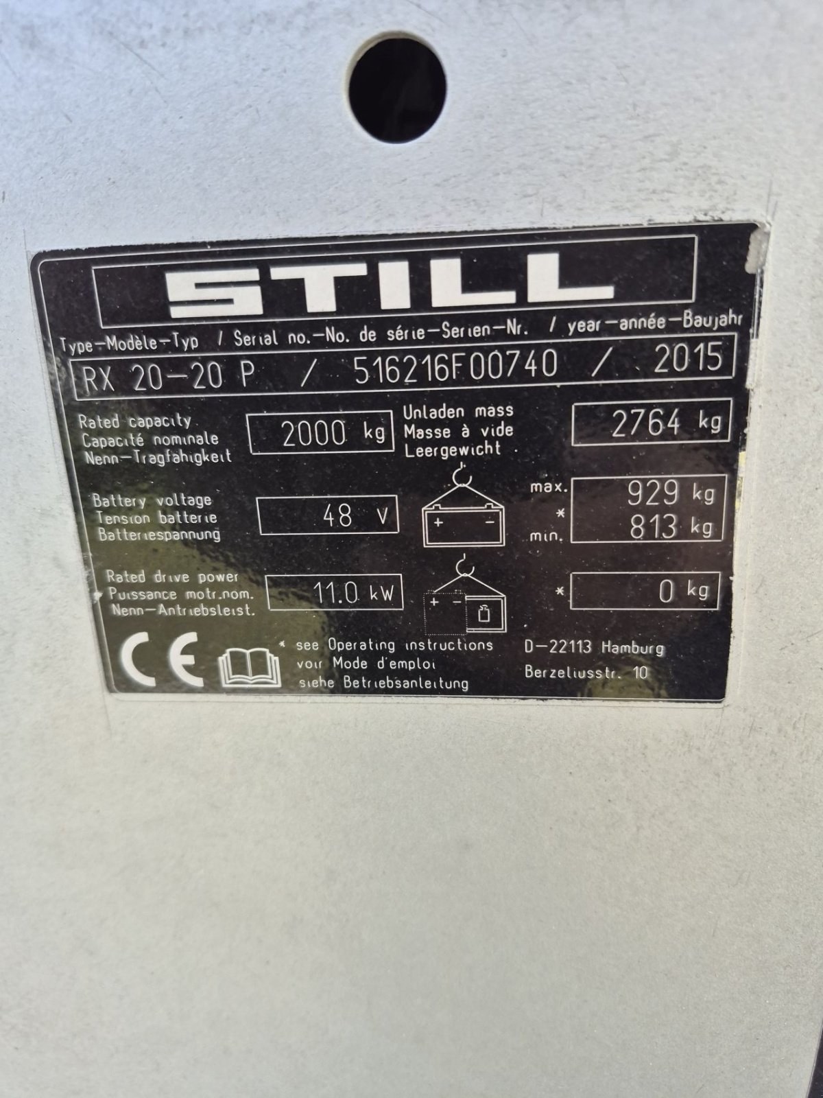 Frontstapler типа Still RX20-20P, Gebrauchtmaschine в Biddinghuizen (Фотография 11)